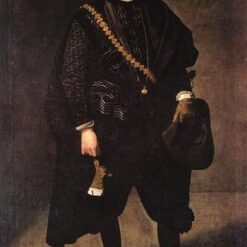 Portrait of Infante Don Carlos by Diego Velázquez – 1626 Baroque Royal Portrait Oil Painting Reproduction