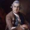 INSPIRED BY "Portrait of Johann Christian Bach" by Thomas Gainsborough – Custom Rococo Oil Painting | DaFen Village Studio