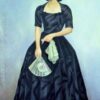 portrait of senora dona evangelina rivas de de lachica1949