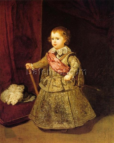 Buy Velázquez’s Prince Baltasar Carlos – 1632 Baroque Royal Portrait Oil Painting on Canvas