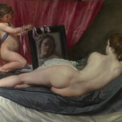 The Rokeby Venus by Diego Velázquez – 1644–1648 Baroque Mythological Oil Painting Replica on Canvas