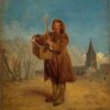 Savoyard with a Marmot by Antoine Watteau – 1715 Rococo Genre Oil Painting Reproduction | Custom Art from DaFen Village Studio