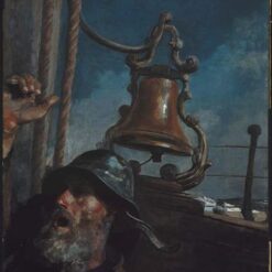 Buy Winslow Homer Realism Marina Painting: The Lookout – 'All's Well' Oil on Canvas