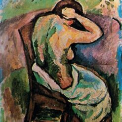 Seated Woman by Georges Braque (1907) – A Fauvist Celebration of Color