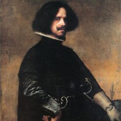 Velazquez Self-Portrait – 1645 Baroque Oil Painting Reproduction for Collectors