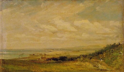 Shoreham Bay near Brighton by John Constable – Romantic Landscape Oil Painting Replica