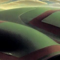 Grant Wood Spring Turning Oil Painting – Classic 1936 American Landscape Art | Custom Framed Regionalism Reproduction for Home Decor