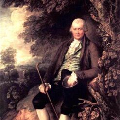 INSPIRED BY Thomas Gainsborough – Custom "Squire John Wilkinson" Rococo Portrait Oil Painting | DaFen Village Studio