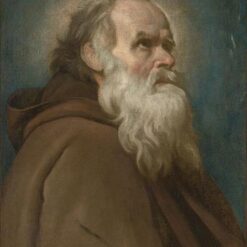 St. Anthony Abbot - Baroque Religious Oil Painting Reproduction by Velázquez