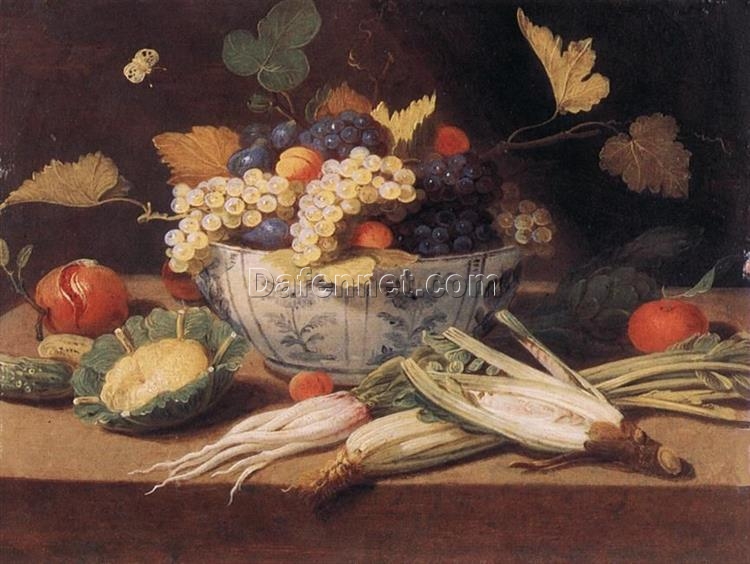 Velazquez Baroque Still Life Painting – Realistic Oil on Canvas Reproduction