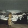 Summer Night (1890) by Winslow Homer: Realism Marina Painting on Canvas