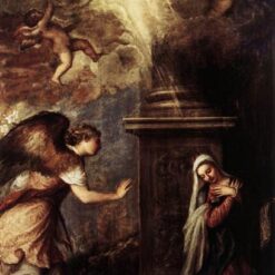Titian’s The Annunciation – Mannerist Religious Painting, c.1557