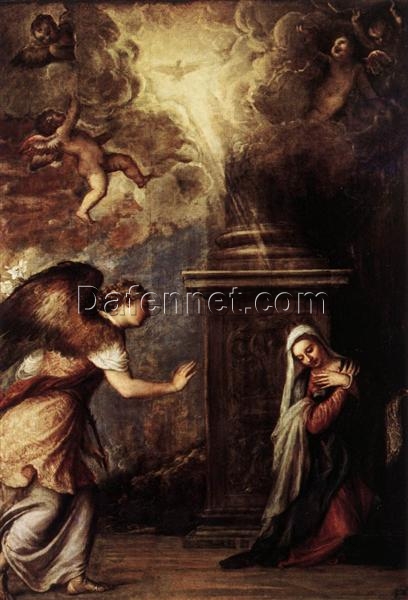 Titian’s The Annunciation – Mannerist Religious Painting, c.1557