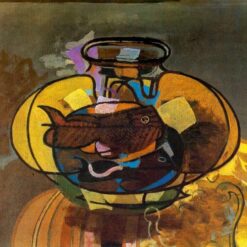 Georges Braque 'The Aquarium' 1951 – Expressionist Still Life Oil Painting on Canvas