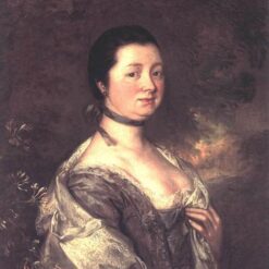 The Artist's Wife by Thomas Gainsborough (c.1758) – Rococo Portrait Painting