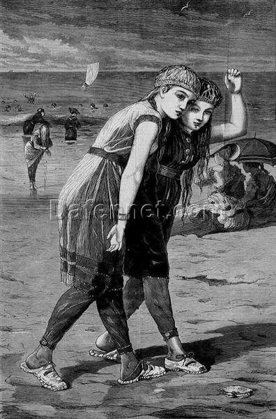 Buy Winslow Homer Realism Genre Painting: The Bathers (1873) Oil on Canvas