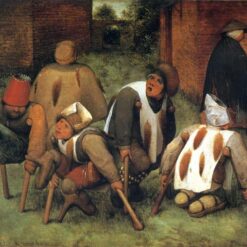 The Beggars – A Powerful Genre Painting by Pieter Bruegel the Elder from 1568