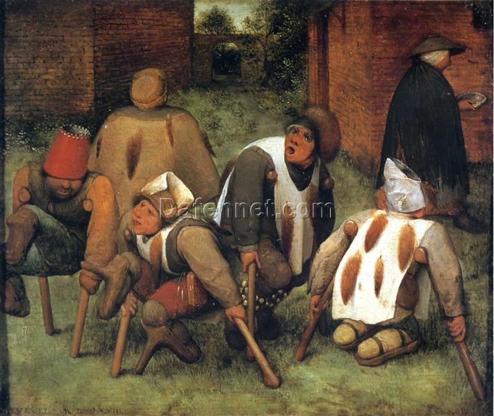 The Beggars – A Powerful Genre Painting by Pieter Bruegel the Elder from 1568
