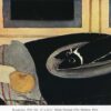 Expressionist Still Life – Georges Braque 'The Black Fish' 1942, Hand-Painted Oil on Canvas