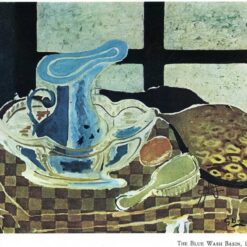 Georges Braque 'The Blue Washbasin' 1942 – Expressionist Still Life Oil Painting on Canvas