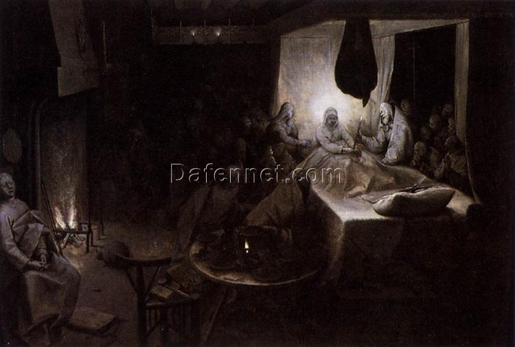 The Death of the Virgin – Pieter Bruegel the Elder’s Grisaille Masterpiece