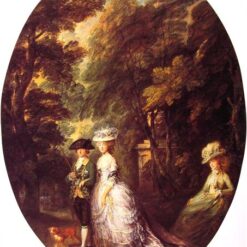 The Duke and Duchess of Cumberland by Thomas Gainsborough (1783-1785): Rococo Portrait Painting