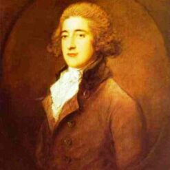 Gainsborough Rococo Aristocrat Portrait - The Earl of Darnley 1785 Oil Painting Reproduction - Custom-Sized Nobleman Artwork - Dafen Village Handmade