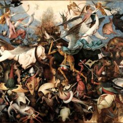 The Fall of the Rebel Angels – Northern Renaissance Religious Painting by Pieter Bruegel the Elder