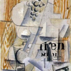 The Fruitdish" – Georges Braque Cubist Still Life – Custom Oil Painting Reproduction