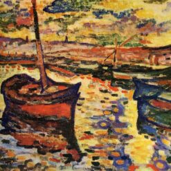 The Harbor (1906) by Georges Braque – Vibrant Fauvist Marina in Oil