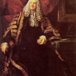 Life-Size Thomas Gainsborough 'Charles Wolfran Cornwall' Portrait Reproduction (228x148.5cm) - NGV Museum-Quality Oil Painting - Hand-Painted Rococo Nobleman Portrait