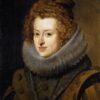 The Infanta Maria of Austria by Diego Velázquez – 1630 Baroque Portrait Oil Painting Replica on Canvas