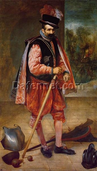 Buy Velázquez’s The Jester Don Juan of Austria – 1632 Baroque Spanish Portrait Oil Painting Replica