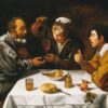 The Lunch (El Almuerzo) by Diego Velázquez – 1620 Baroque Genre Oil Painting Replica on Canvas