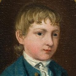 A Young Thomas Gainsborough – Miniature Self-Portrait from 1737
