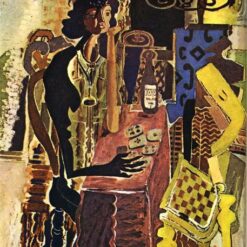 Expressionist Cubism – Georges Braque 'The Patience' 1942, Hand-Painted Oil on Canvas