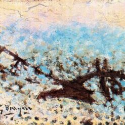 Georges Braque 'The Plow' 1961 – Expressionist Landscape Oil Painting Reproduction