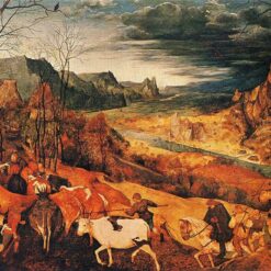 The Return of the Herd – A Northern Renaissance Classic by Pieter Bruegel