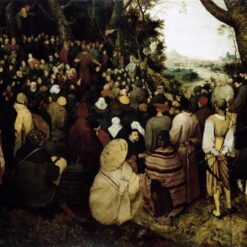 Pieter Bruegel’s The Sermon of St. John the Baptist – Custom Oil Painting Reproduction