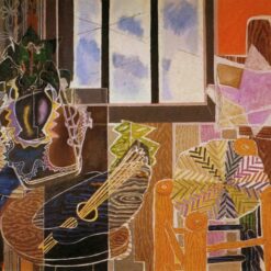 Georges Braque 'The Studio' 1939 – Cubist Expressionist Oil Painting Reproduction
