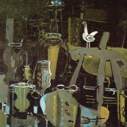 Georges Braque 'Atelier (VI)' 1951 – Expressionist Cubist Still Life Oil Painting