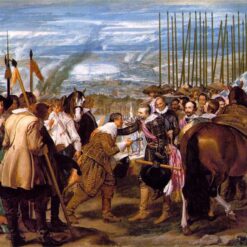The Surrender of Breda by Velazquez – Large Baroque Military Painting (1634-1635)