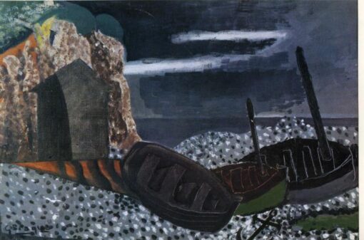 Georges Braque “The Three Boats” – Expressionist Landscape Oil Painting Reproduction