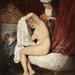 Buy The Toilette by Antoine Watteau – Rococo Nude Painting Oil Reproduction | DaFen Village Studio