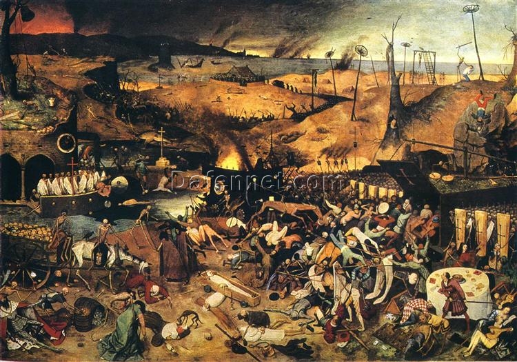 Pieter Bruegel’s The Triumph of Death – Northern Renaissance Oil Painting Reproduction