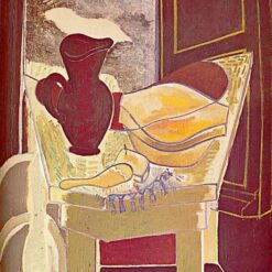Georges Braque 'The Wash Stand' 1942 – Cubist Expressionist Still Life Oil on Canvas