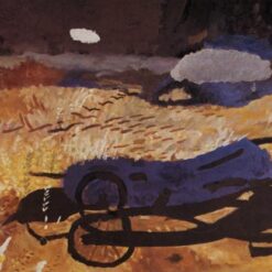 Georges Braque 'The Weeding Machine' 1961 – Abstract Expressionist Landscape, Oil on Canvas Reproduction