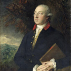 INSPIRED BY Thomas Gainsborough’s "Thomas Pennant" – Custom Rococo Portrait Oil Painting | DaFen Village Studio