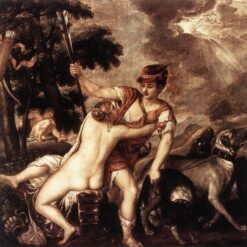 Venus and Adonis by Titian – Mannerist Masterpiece, 1550-1559
