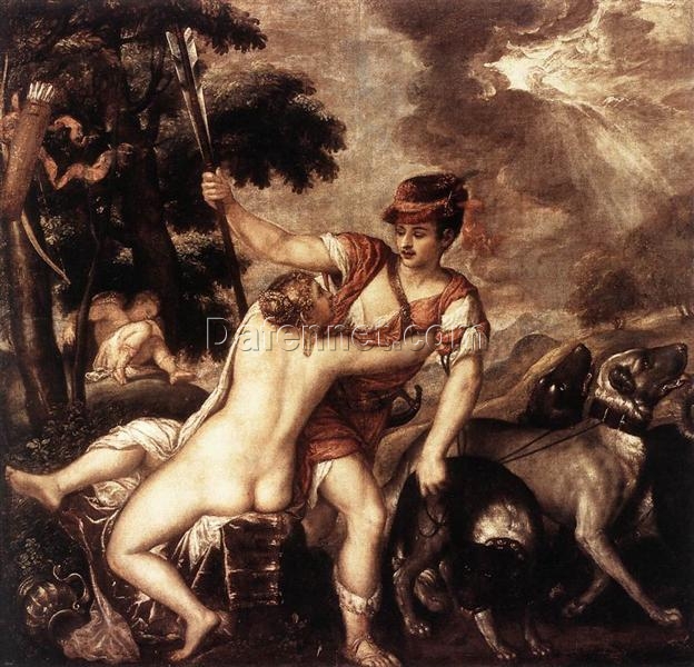 Venus and Adonis by Titian – Mannerist Masterpiece, 1550-1559
